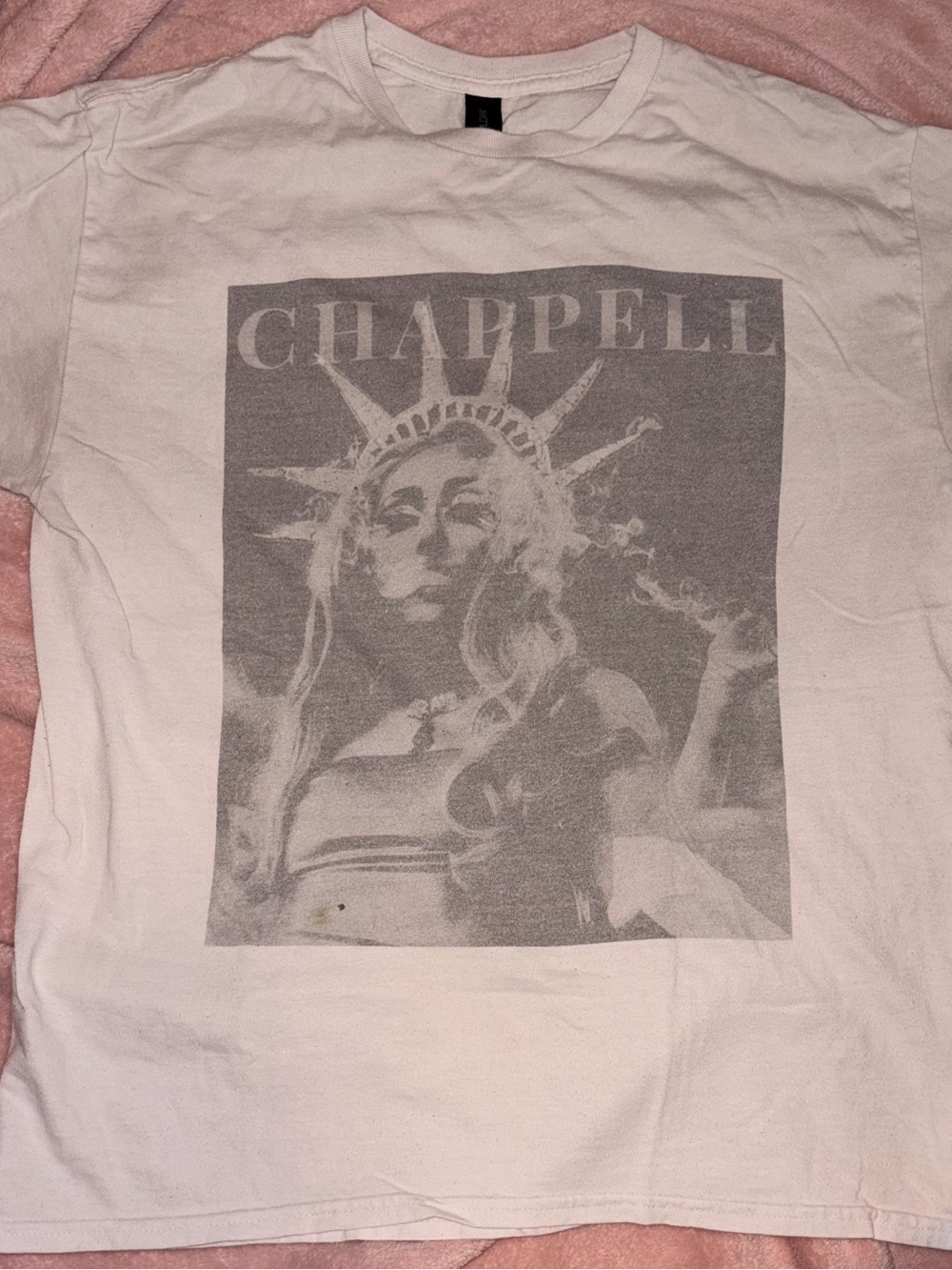 Chappell Roan White Graphic Tee - Women